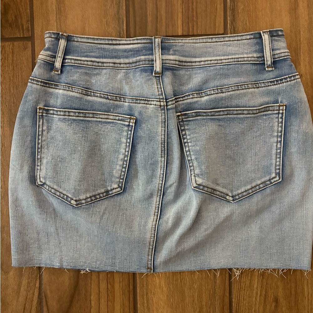 Denim Mini Skirt - Picture 2 of 2